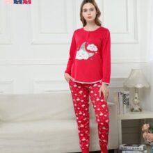 ست استین بلند و شلوار زنانه برند جوانا کد F208209H